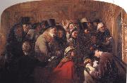 George Bernard O Neill Public Opinion oil painting